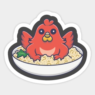 Rice and chicken lovers 2024 Sticker